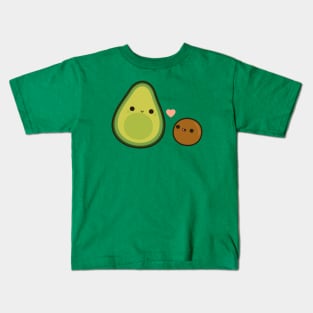 Cute avocado and stone Kids T-Shirt
